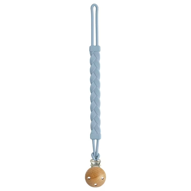 Attache Tetine en Silicone - Bleu Ciel - Attache tétine