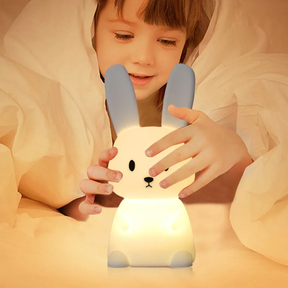 Veilleuse Lapin - 7 Couleurs - Veilleuse bébé