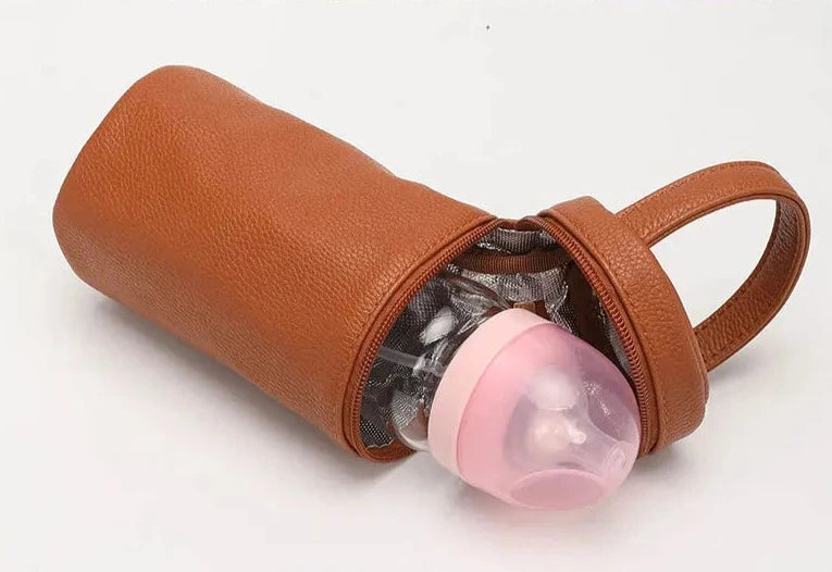 Ensemble Sac à Langer en Cuir - Sac à Langer