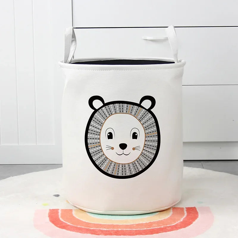 Panier Rangement Jouets - Lion