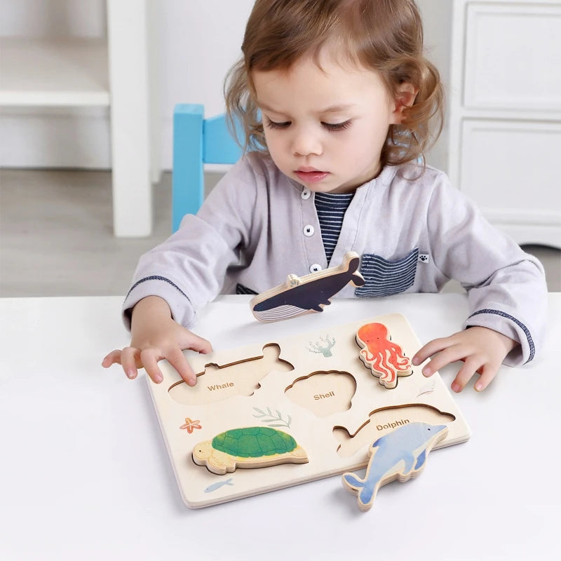Puzzle Bois Bébé