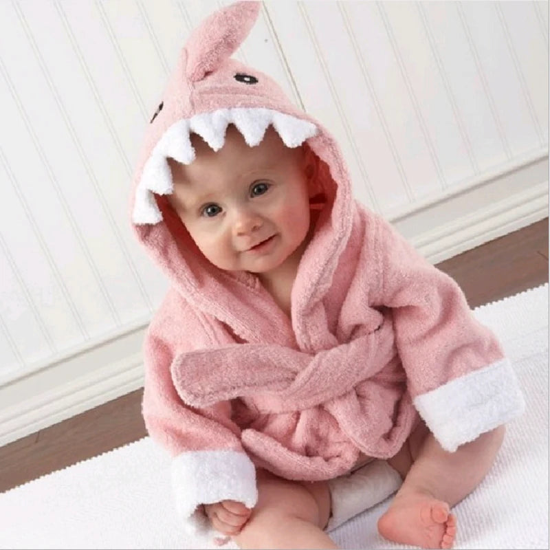 Cape de Bain Bébé Animaux - Cape de bain bébé