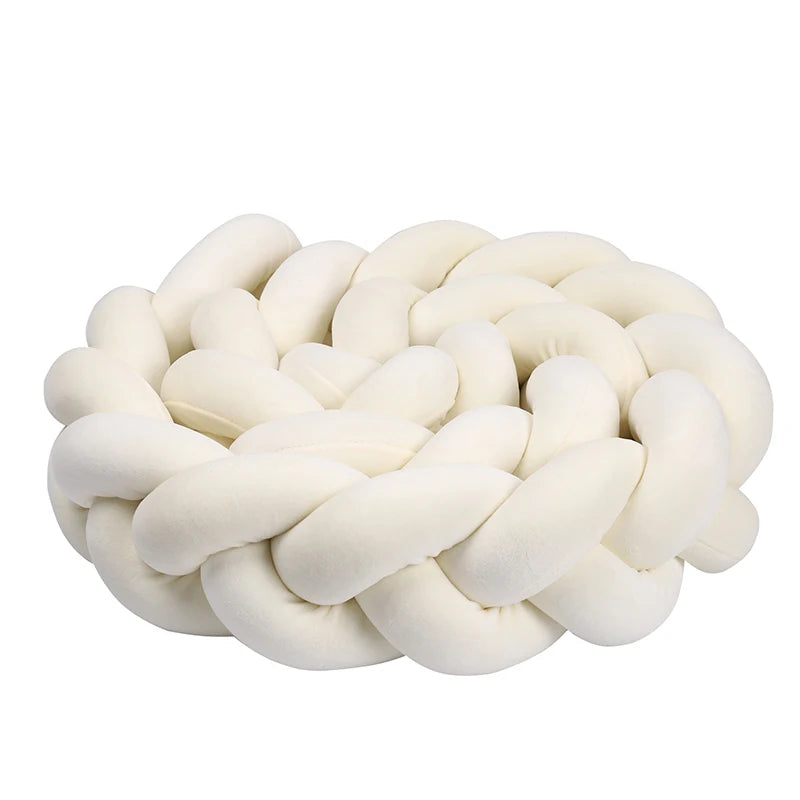 Tresse de lit Bébé - Blanc Crème / 1 mètre - Tresse de Lit