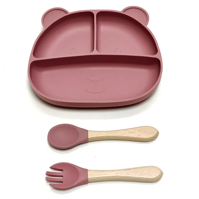 Assiette Compartiment Bébé - Bordeau