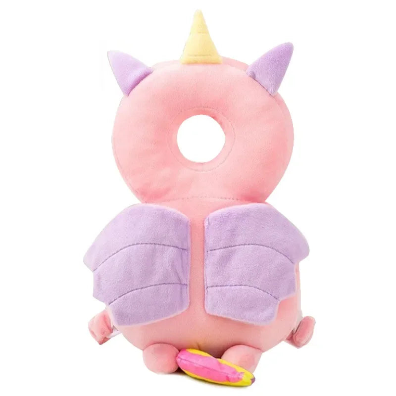 Protection Tête Bébé - Ange Rose - Coussin de protection tête bébé