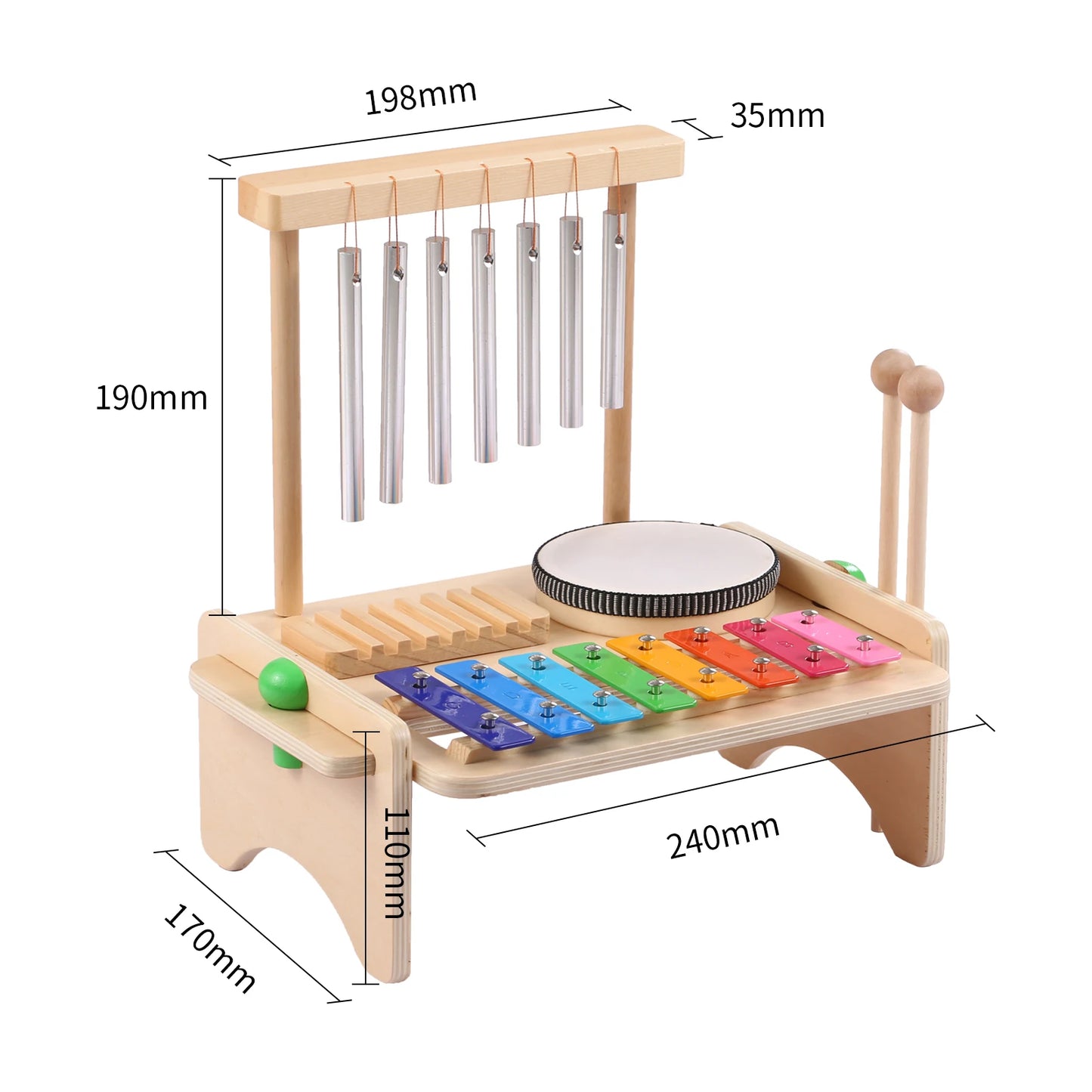 Xylophone Bébé - Xylophone bébé - Instrument Musique Bébé