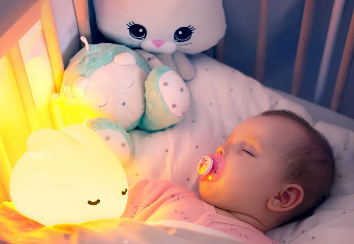 Veilleuse Petit Lapin - 7 Couleurs / USB Plug - Veilleuse bébé