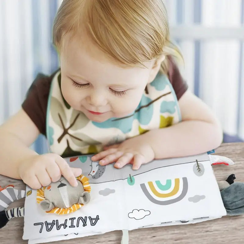 Livre sensoriel Bébé - Jouet En bois bébé