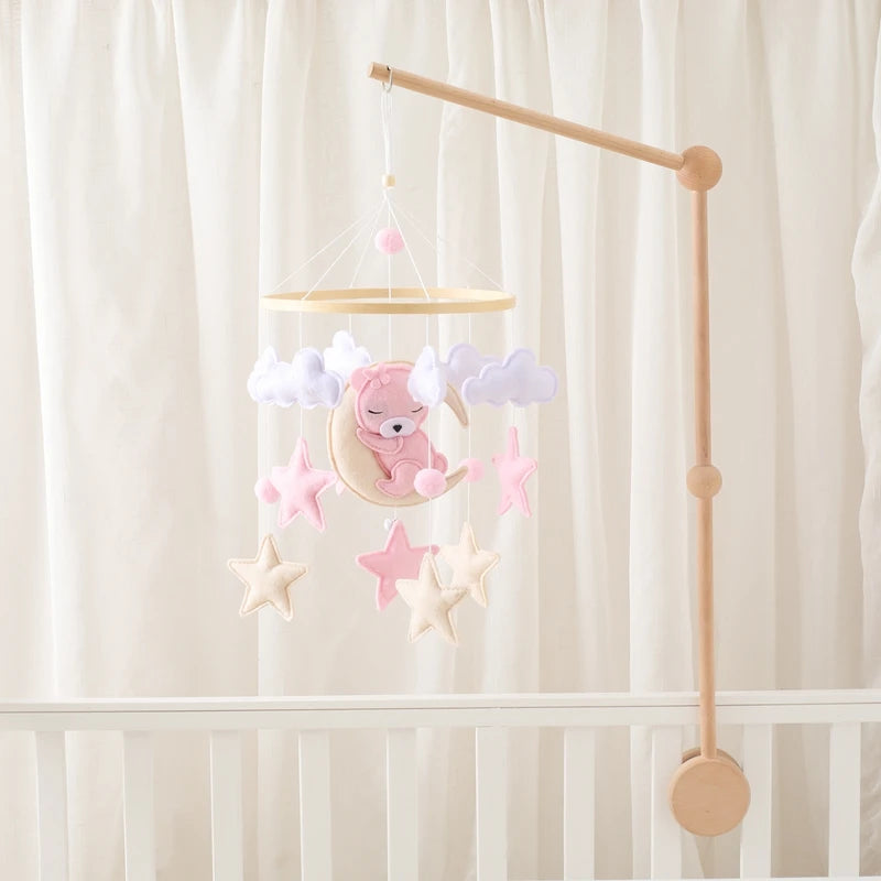 Mobile bébé Lapin Rose - Lapin Rose - Mobile bébé