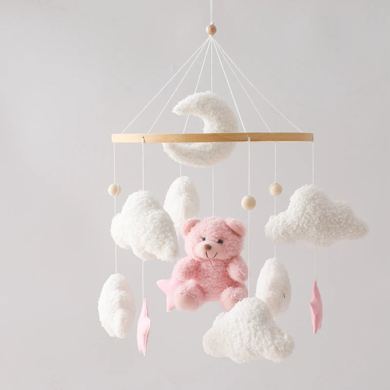 Mobile bébé Fille Ours Rose - Rose - Mobile bébé