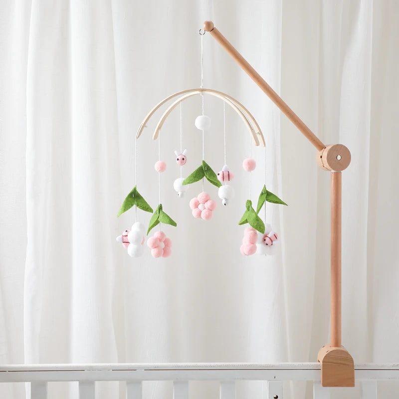 Mobile Bébé Petites Fleurs et Abeilles
