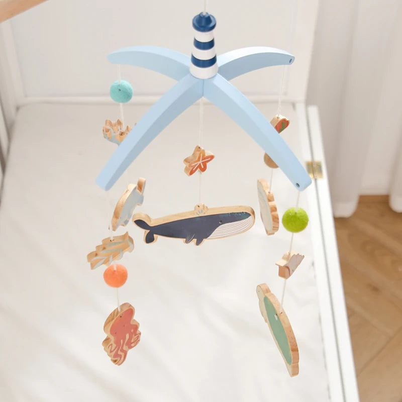 Mobile bébé en bois Océan - Ocean - Mobile bébé
