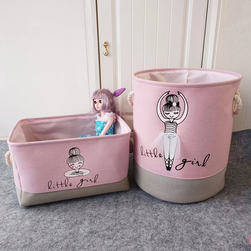 Panier Rangement Jouets Petite Danseuse