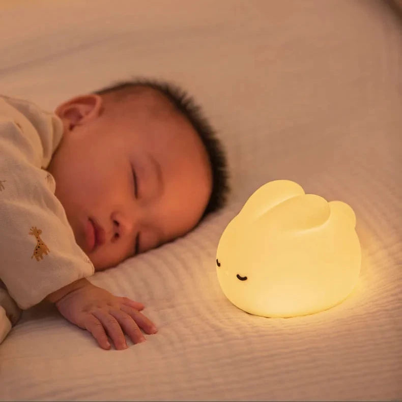 Veilleuse Petit Lapin - 7 Couleurs / USB Plug - Veilleuse bébé