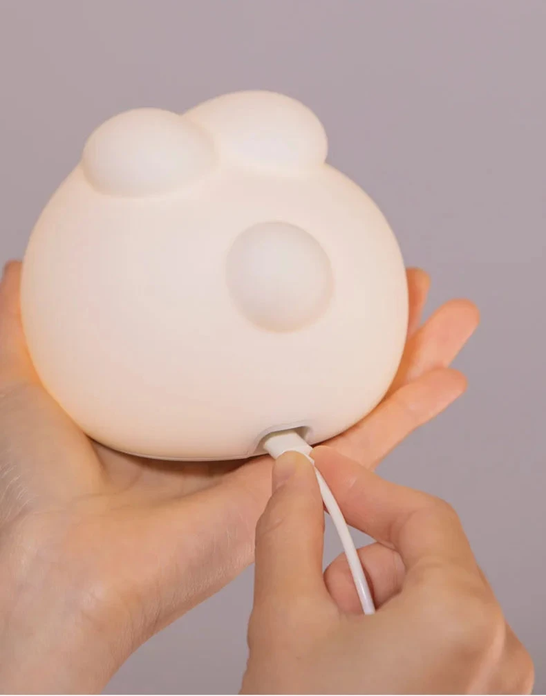 Veilleuse Petit Lapin - 7 Couleurs / USB Plug - Veilleuse bébé