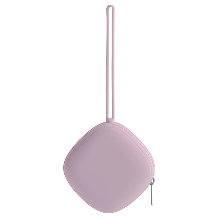 Petite Boite a tétine en Silicone - Rose Clair - Boite à Tétine