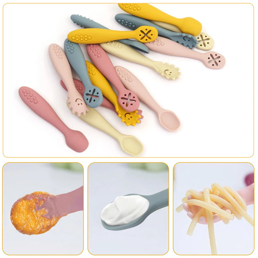 Cuillère Apprentissage Bébé x3 - Cuillère bébé