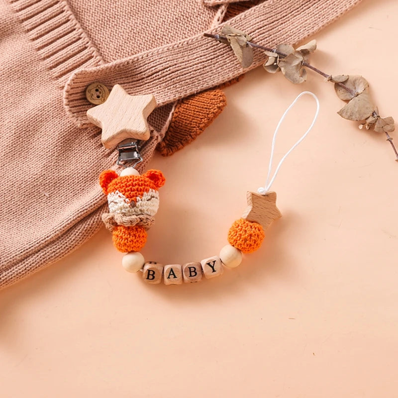 Attache tétine Crochet Petit animaux - Attache Tétine