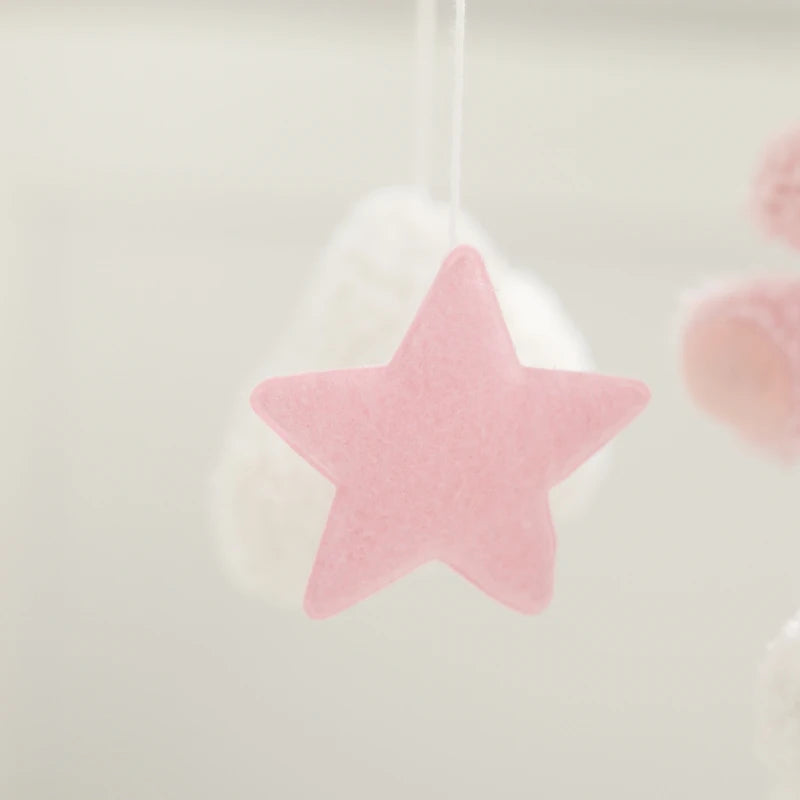 Mobile bébé Fille Ours Rose - Rose - Mobile bébé