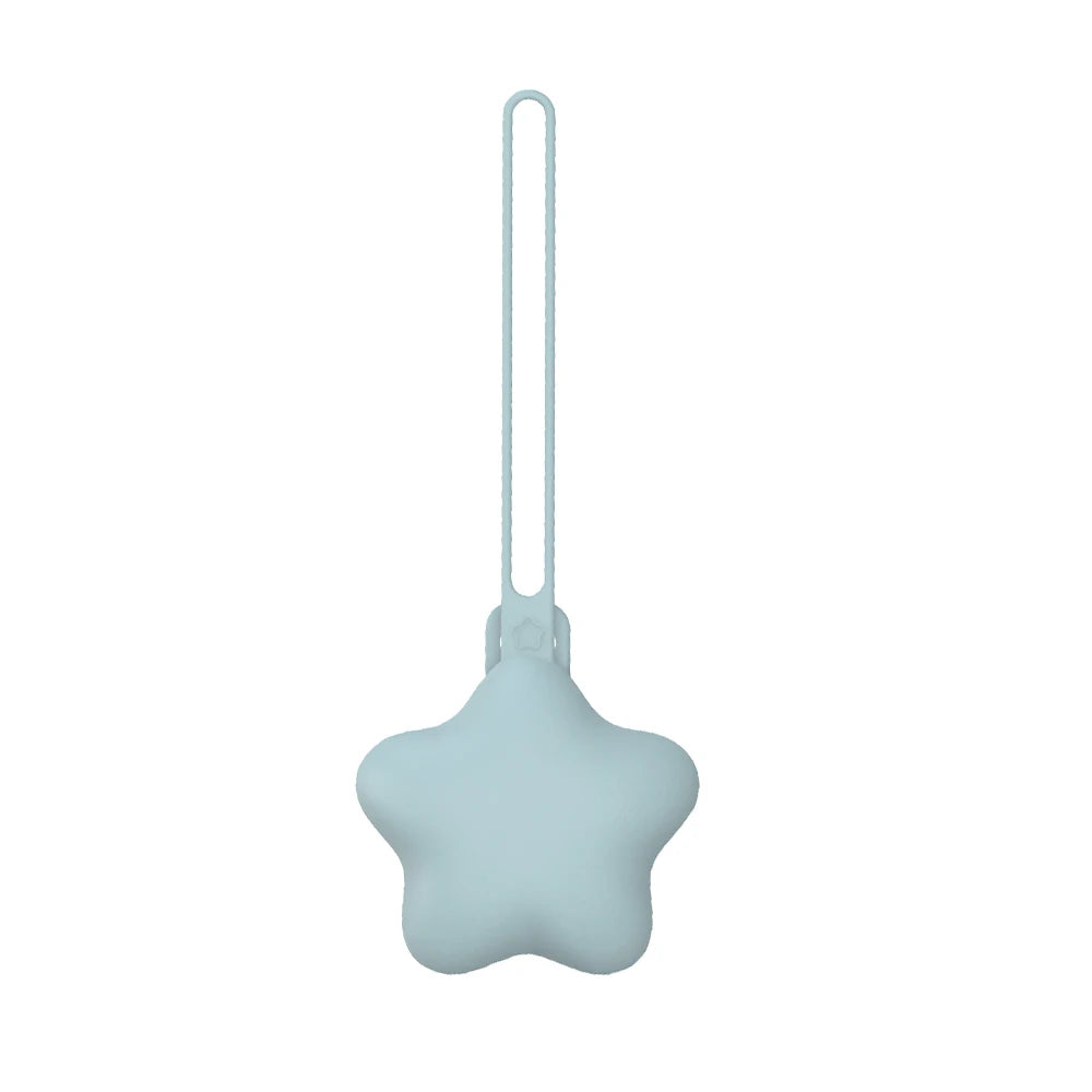 Boite à tétine Petite Etoile - Bleu - Attache Tétine