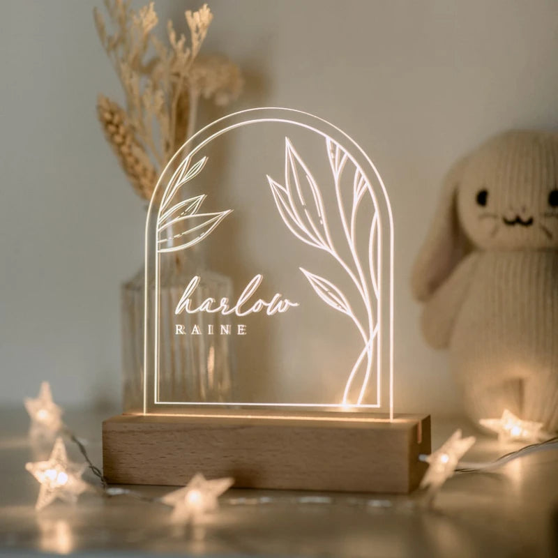 Veilleuse Personnalisée Fille - Veilleuse bébé