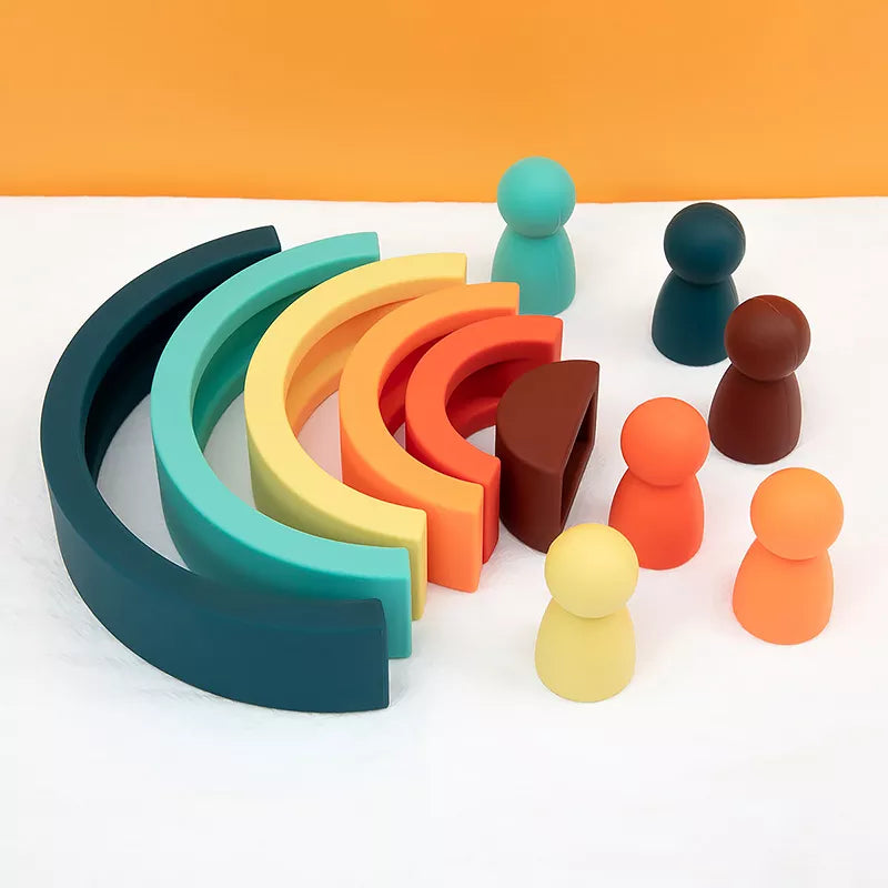 Arc en Ciel en Bois - Jouet En bois bébé