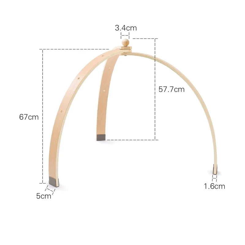 Arche d’éveil Bébé En bois - Jouet En bois bébé