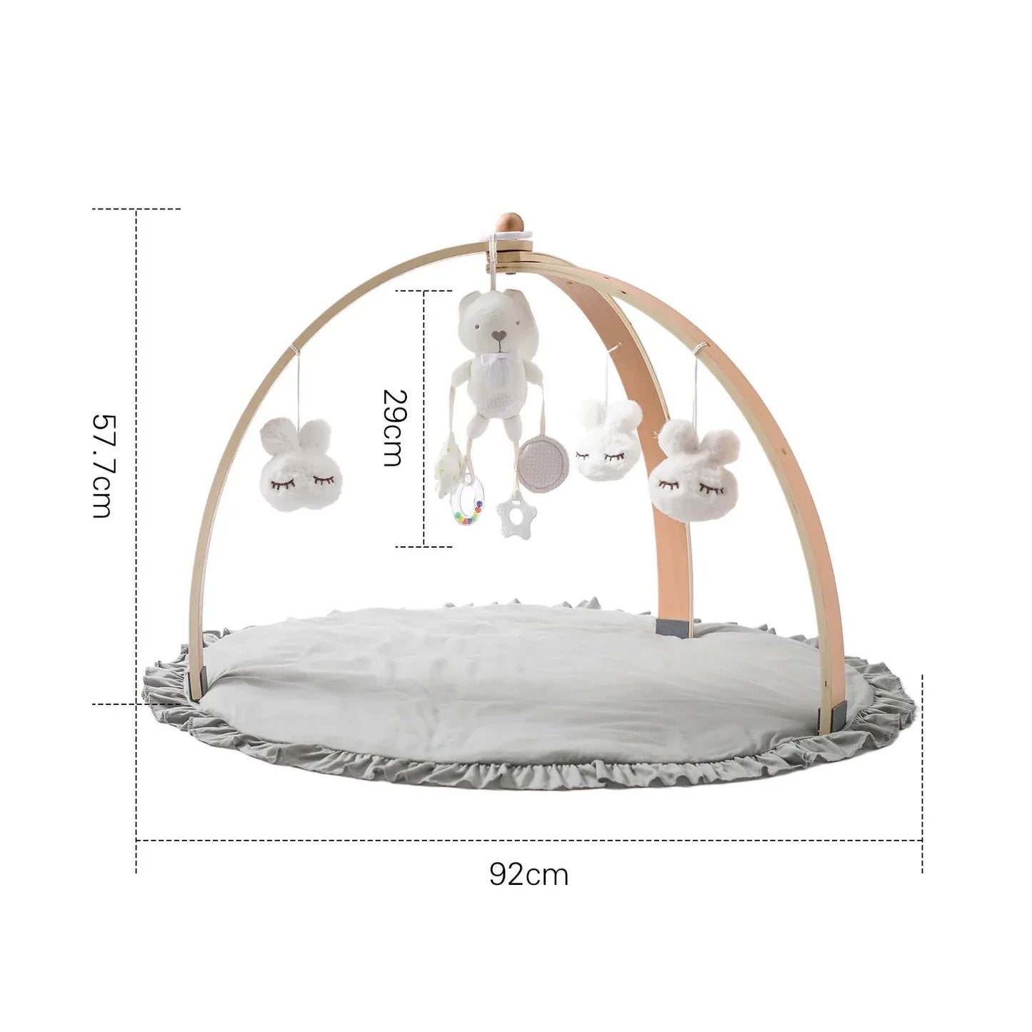 Arche d’éveil Bébé En bois - Jouet En bois bébé