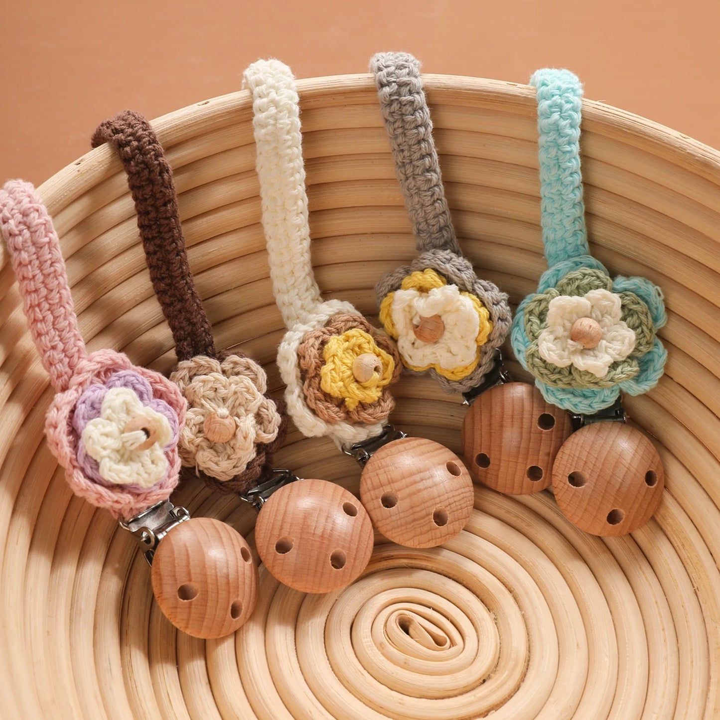 Attache tétine Crochet - Attache tétine