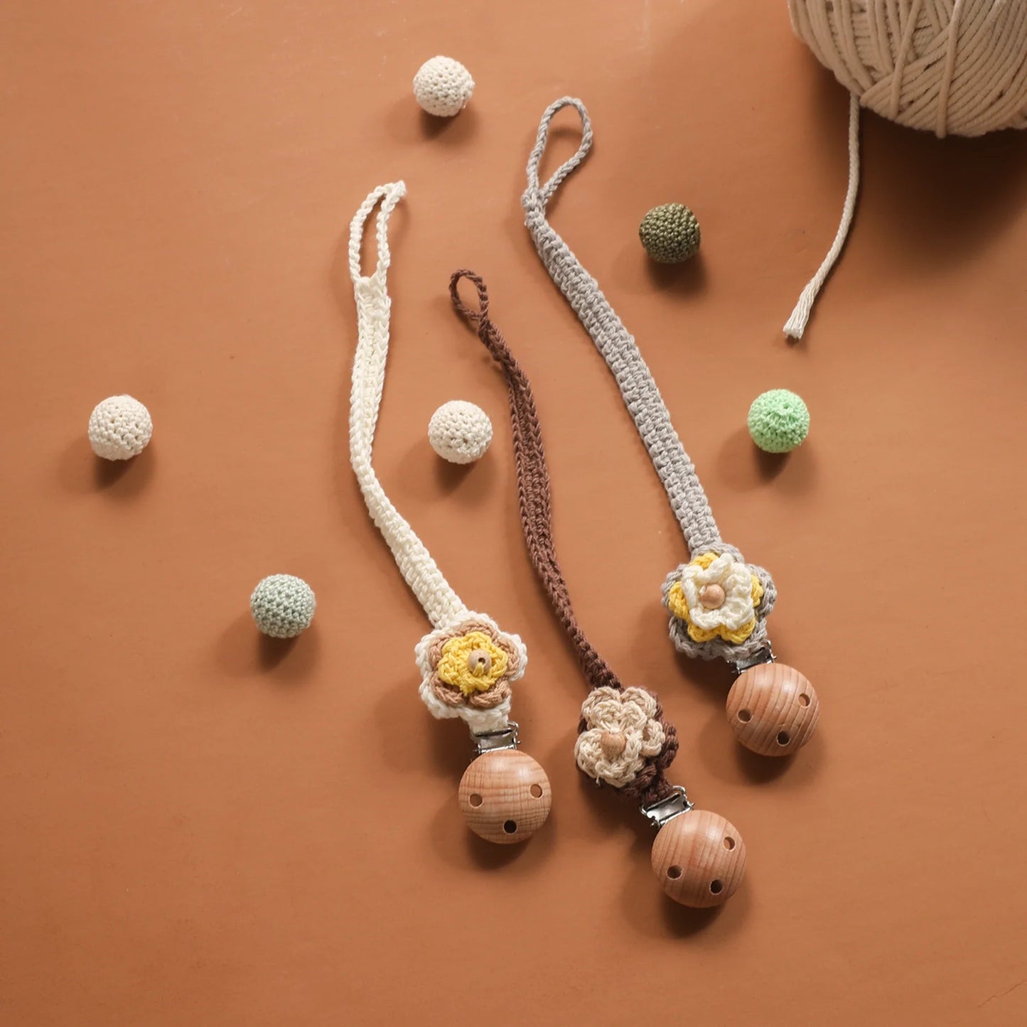 Attache tétine Crochet - Attache tétine