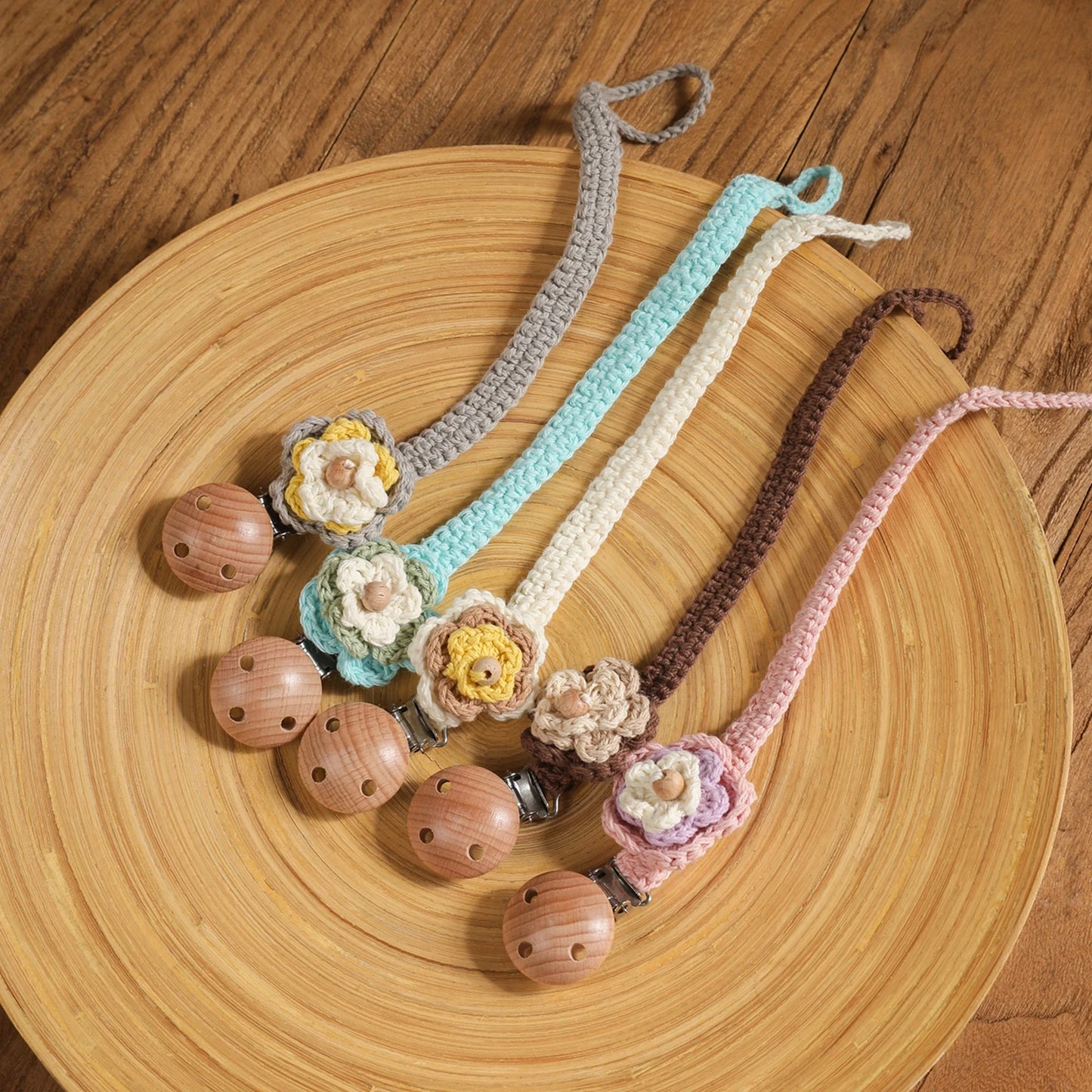 Attache tétine Crochet - Attache tétine