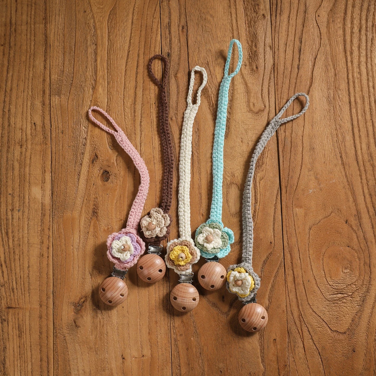 Attache tétine Crochet - Attache tétine