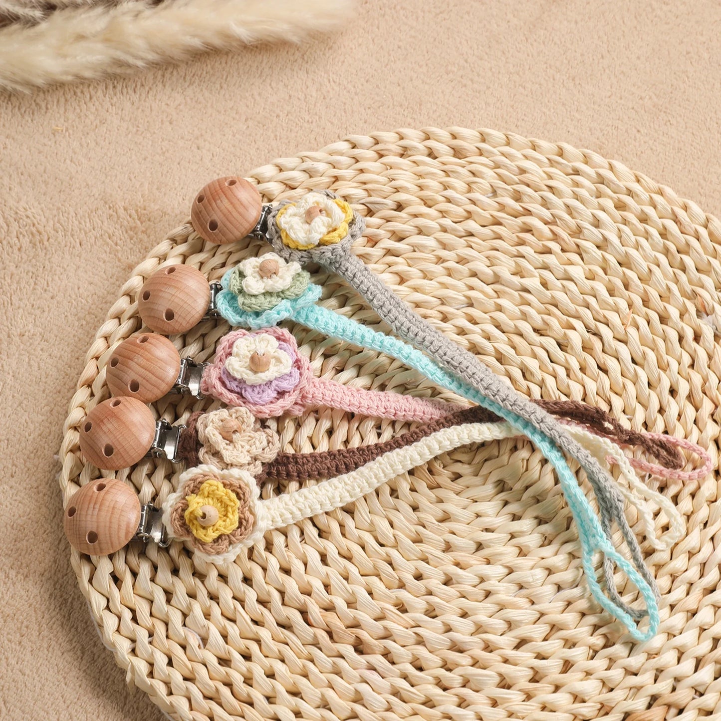 Attache tétine Crochet - Attache tétine