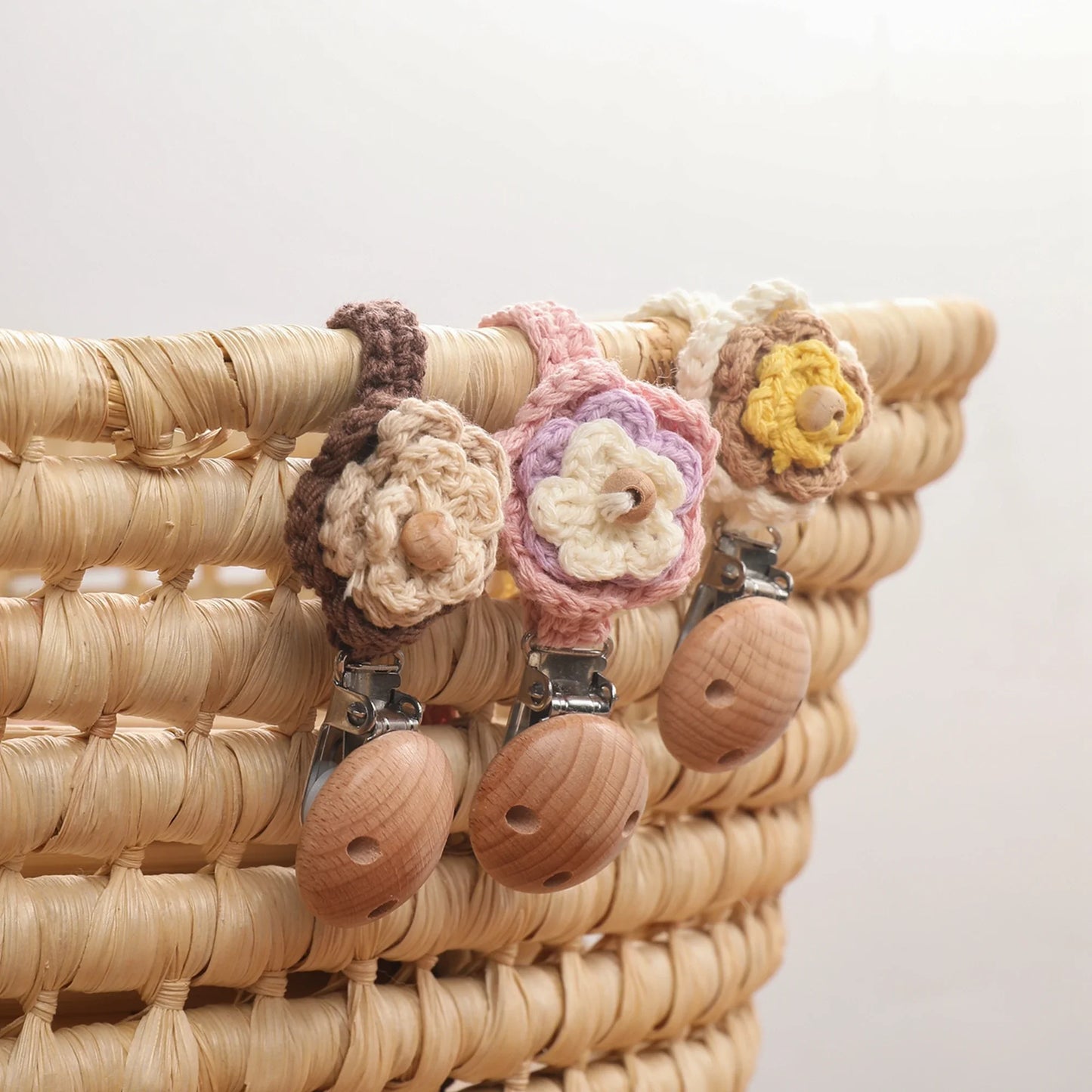 Attache tétine Crochet - Attache tétine