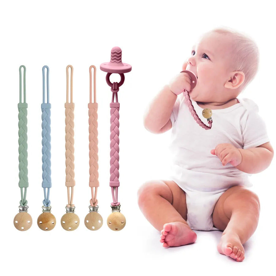 Attache Tetine en Silicone - Attache tétine