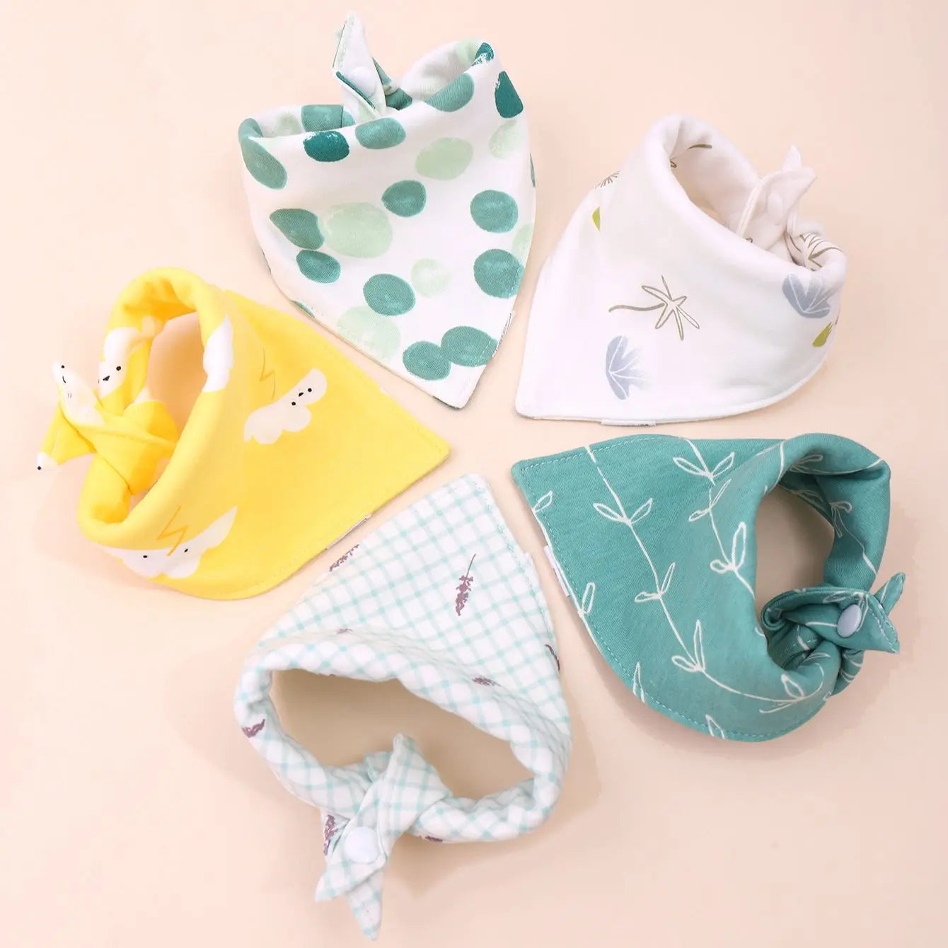 Bandana Bavoir Bébé - Lot de 3 Bandana