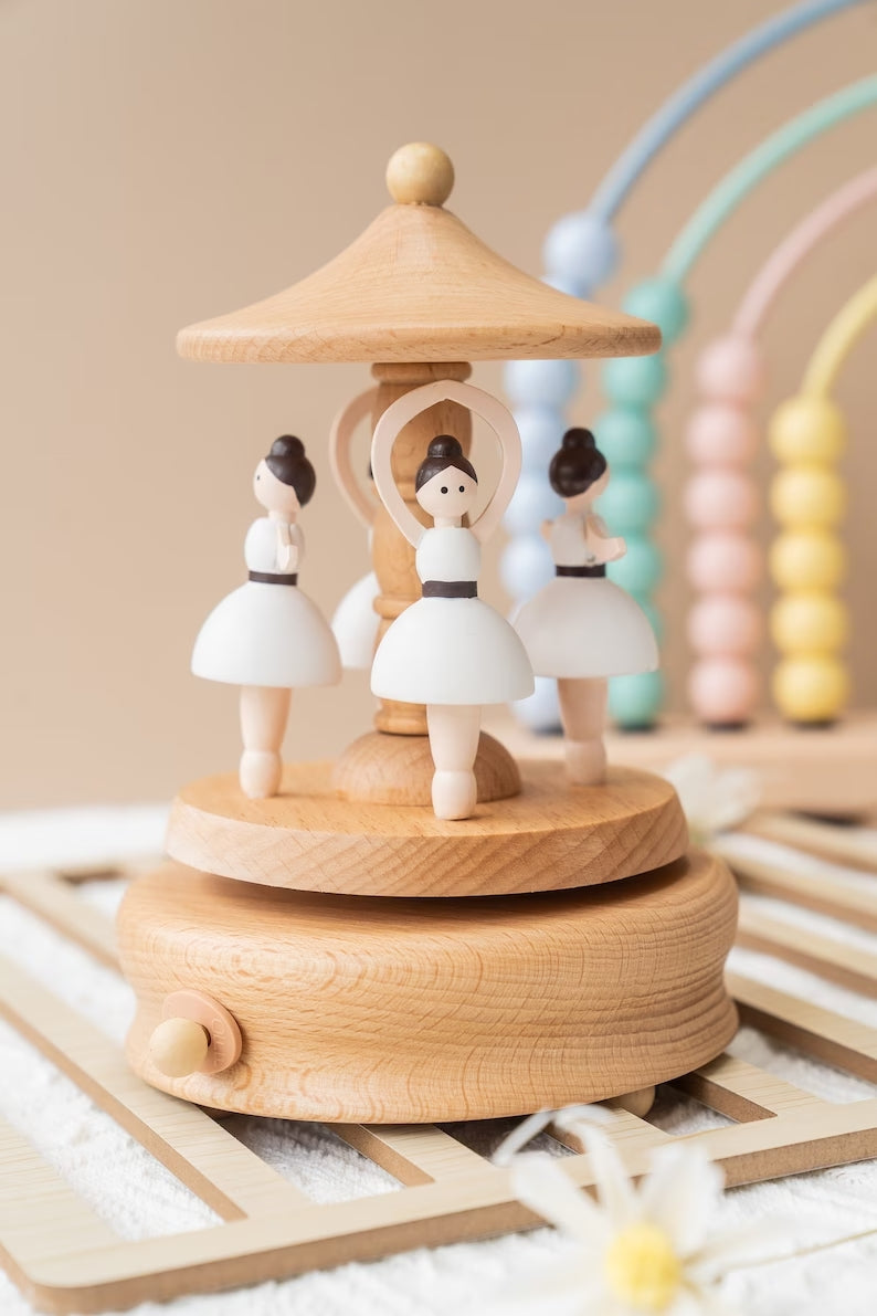 Boite à Musique Bébé - Jouet En bois bébé