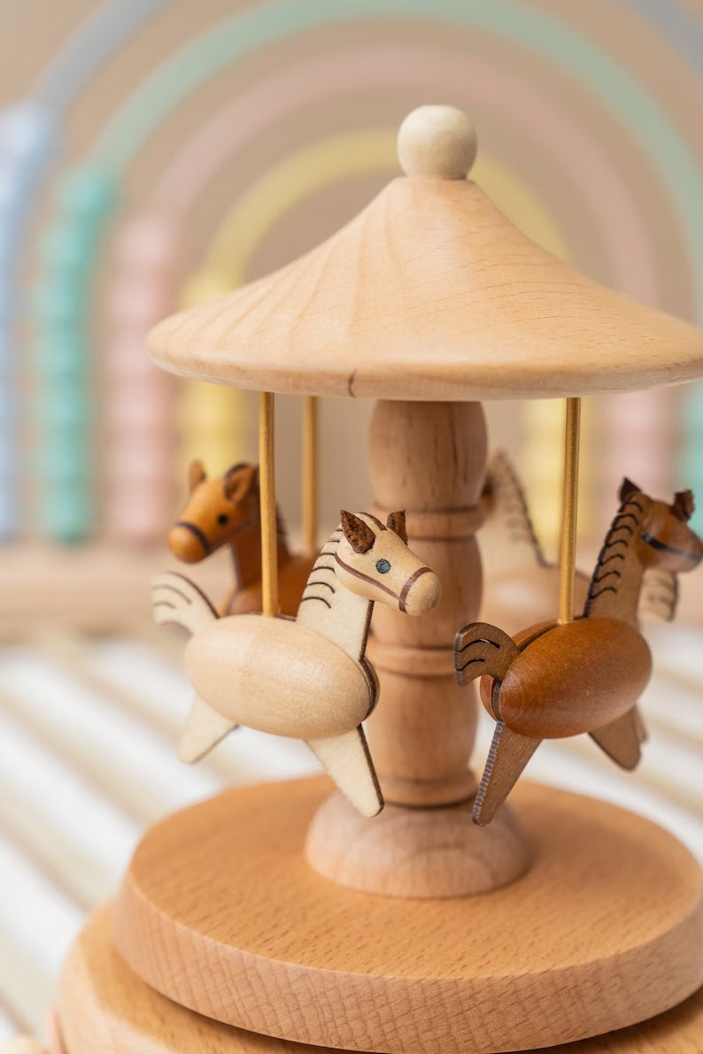 Boite à Musique Bébé - Jouet En bois bébé