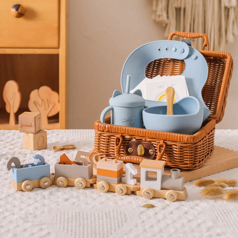 Cadeau de Naissance - Jouet En bois bébé