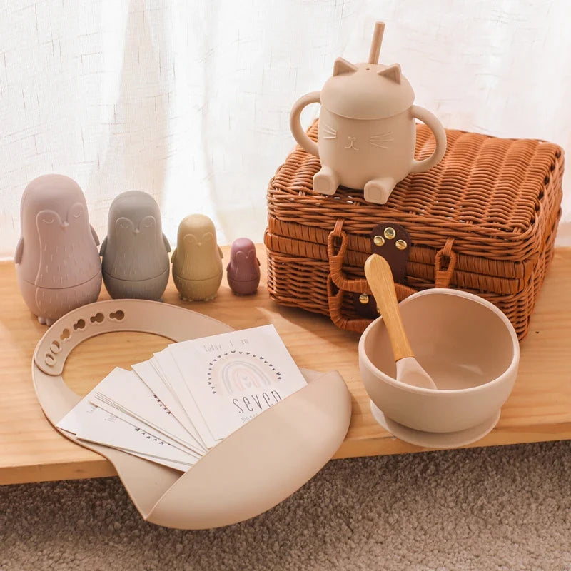 Cadeau de Naissance - Beige - Jouet En bois bébé