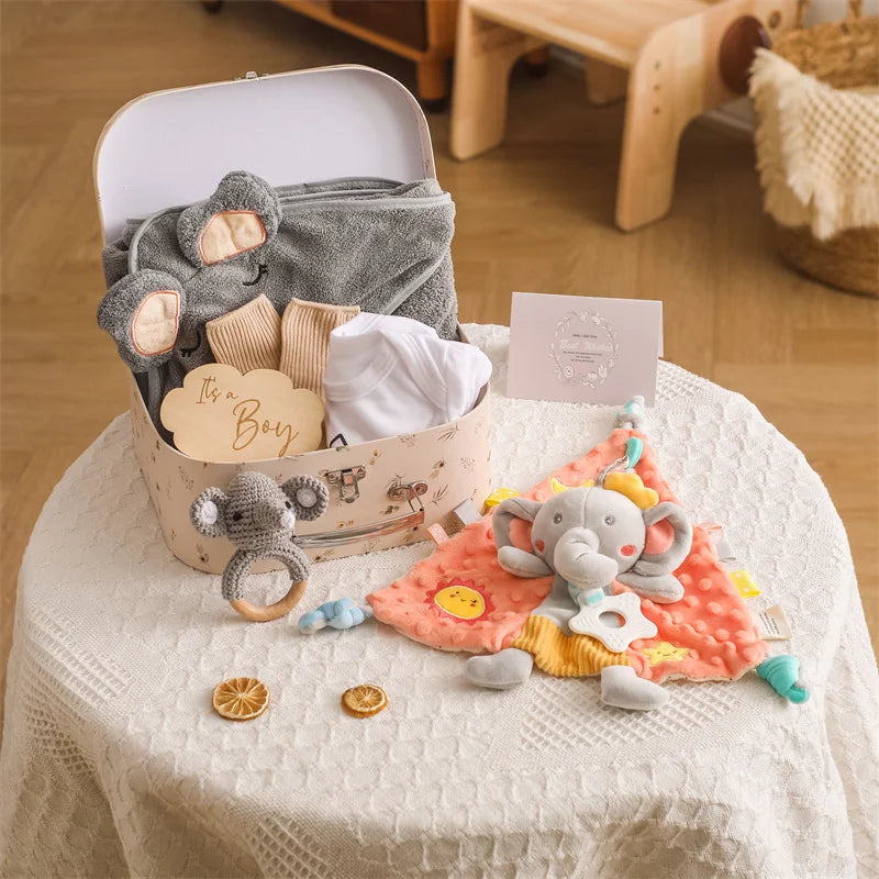Coffret Cadeau Naissance - Elephant
