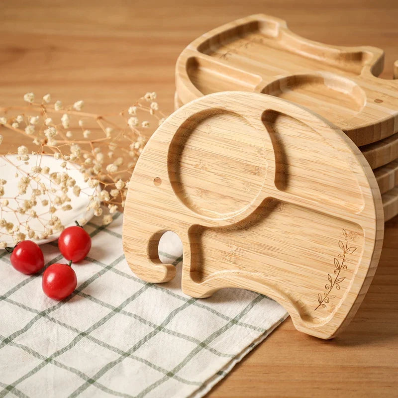 Coffret Repas Antidérapant - Petit éléphant - Coffret repas