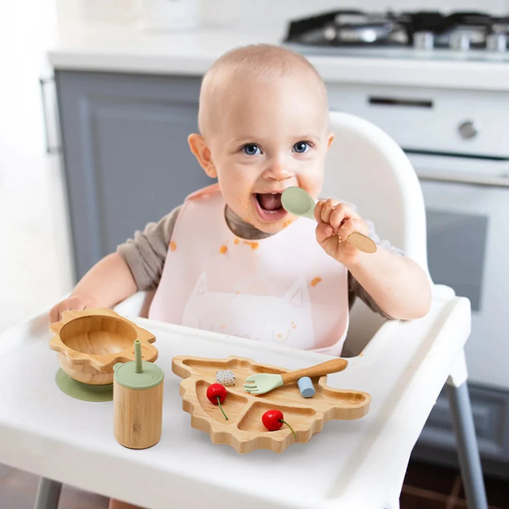 Coffret Repas Bébé Bambou - Coffret repas