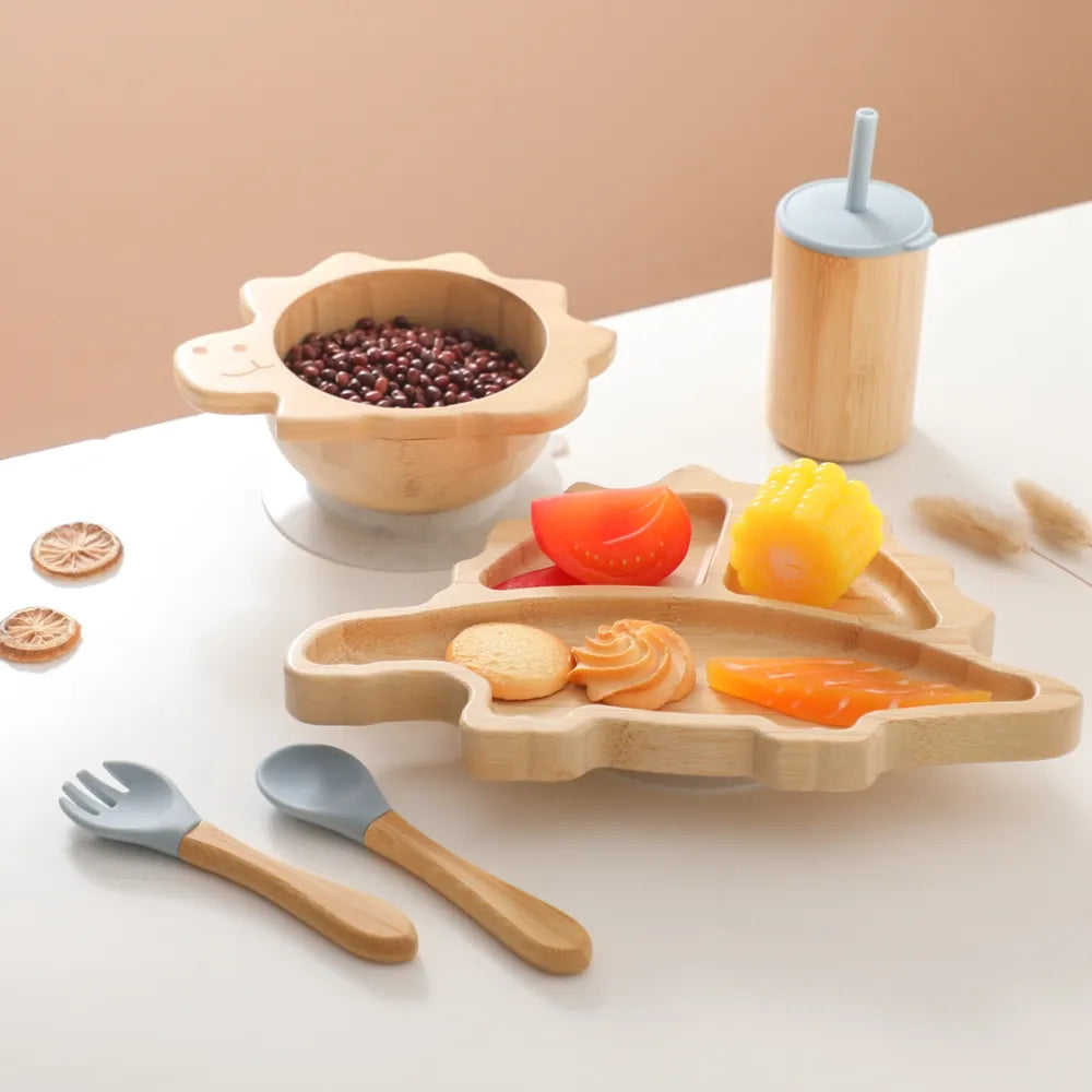 Coffret Repas Bébé Bambou - Coffret repas
