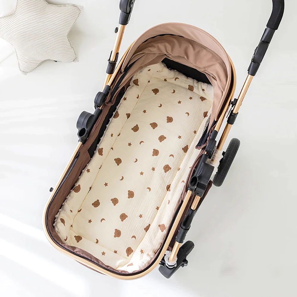 Coussin de Poussette - Petit Ours Brun