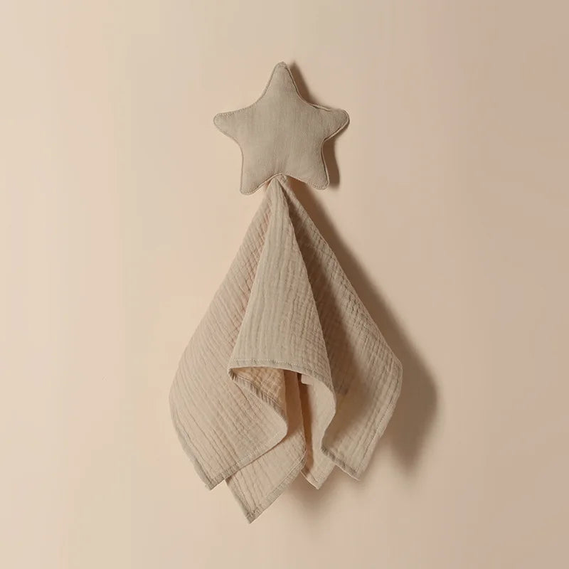 DouDou Bébé Etoile et Lune - Etoile Beige