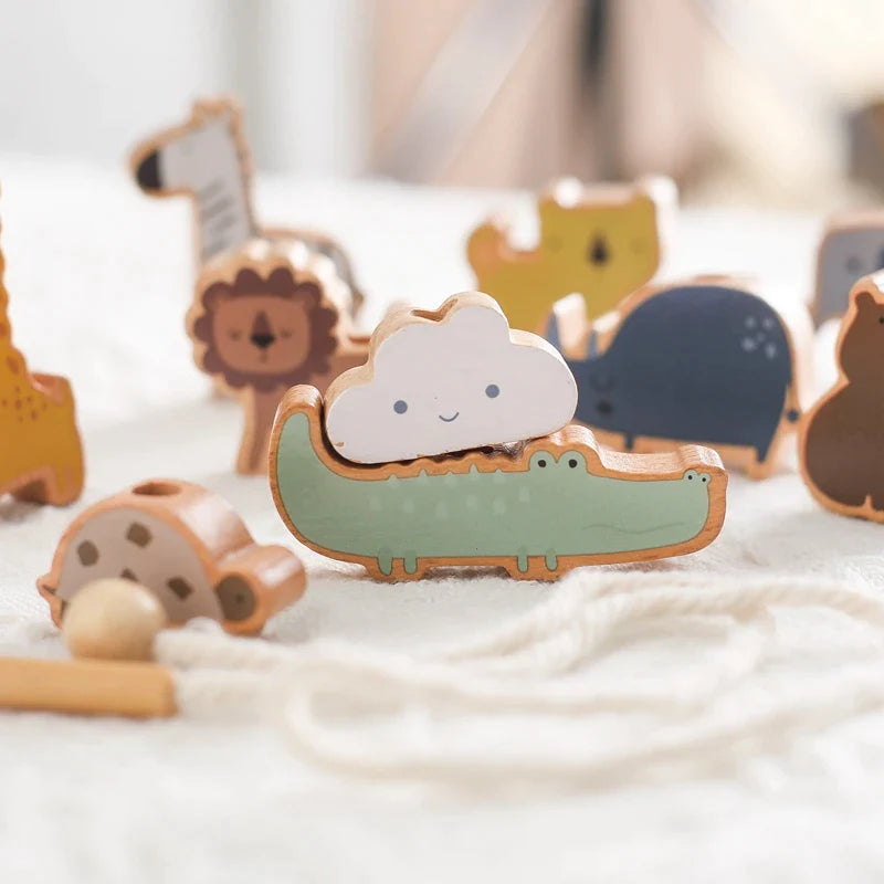 Jouet en Bois Animaux - Jouet En bois bébé