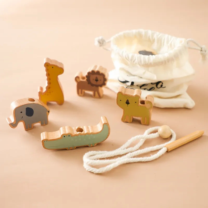 Jouet en Bois Animaux - Jouet En bois bébé