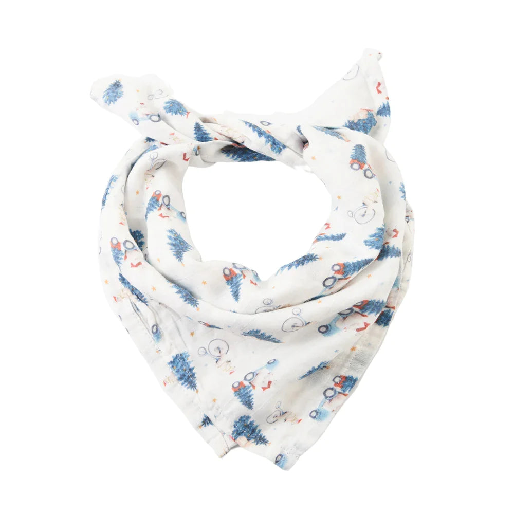 Lot de 5 Langes Motifs Nature