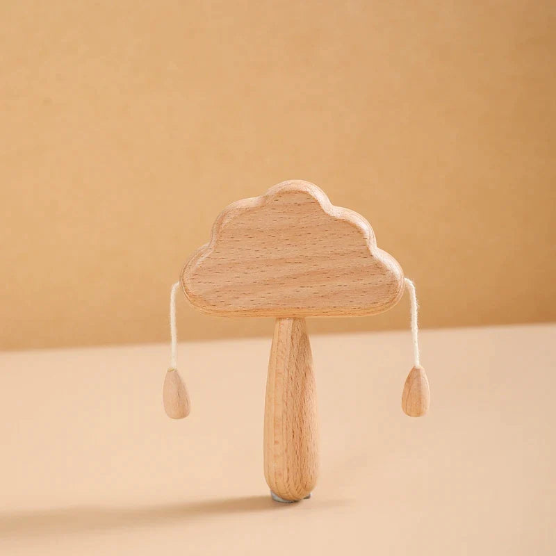 Maracas Bébé - Bois - Jouet En bois bébé